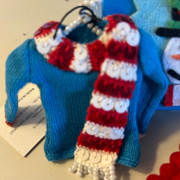 FAST SHIP Michael Simon Hand Stitched Beaded Mini Sequined Sweater NWT Box Incld - Picture 2 of 6